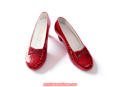 US men's size 9.5 wearable hand-sewn ruby slippers