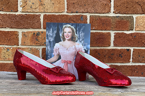 US men's size 11 hand-sewn ruby slippers