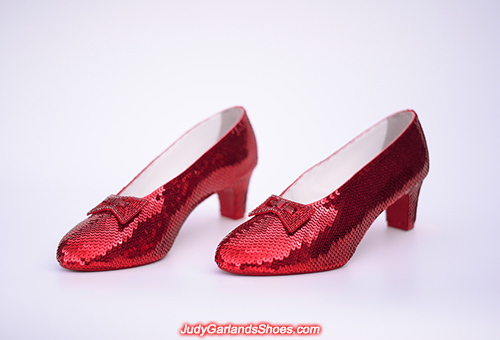 US men's size 11 hand-sewn ruby slippers